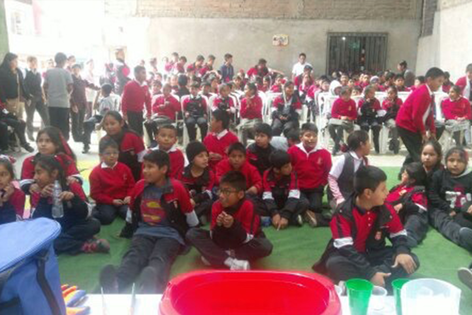 Niños peruanos